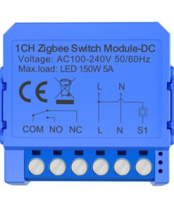 1-channel ZigBee switch module with voltage-free contact Avatto ZWSM16-DC32V-1