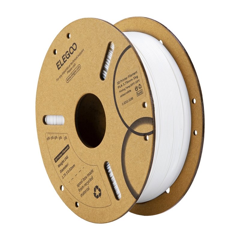 ELEGOO PLA filament (valge)